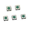 5PCS Interruptores Táteis 6X6X2.5mm 4Pin Azul SMD À Prova D'Água Silicone Interruptor Tátil Micro Botão de Pressão Microinterruptores