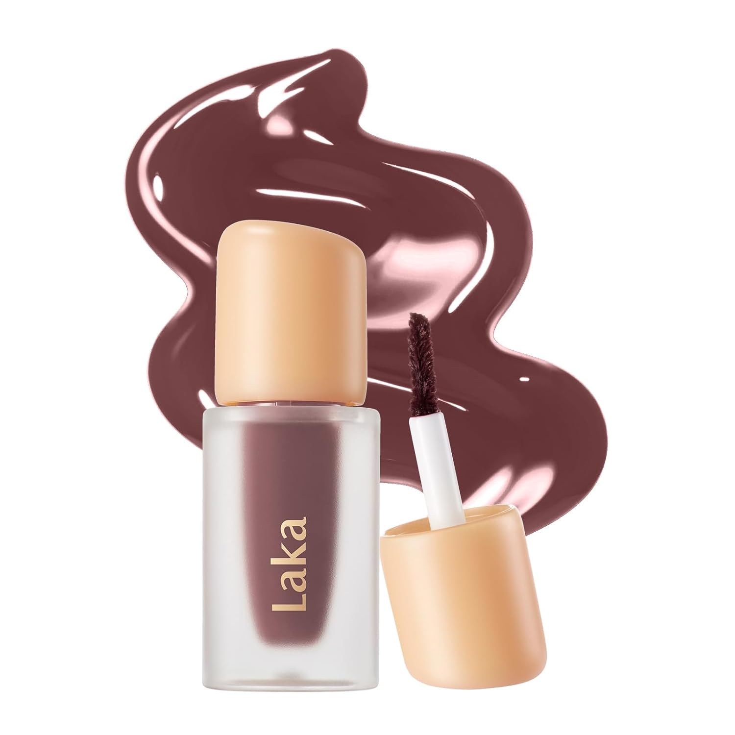 Laka Fruity Glam Lip Tint Mini Glow Boost Korean Juicy Color Lightweight Texture Gloss Finish Travel Size Non-Sticky Vegan K-Beauty