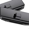2 Pieces Seat Belt Adjuster Improve Driving Comfort Universal Seatbelt Clips Black