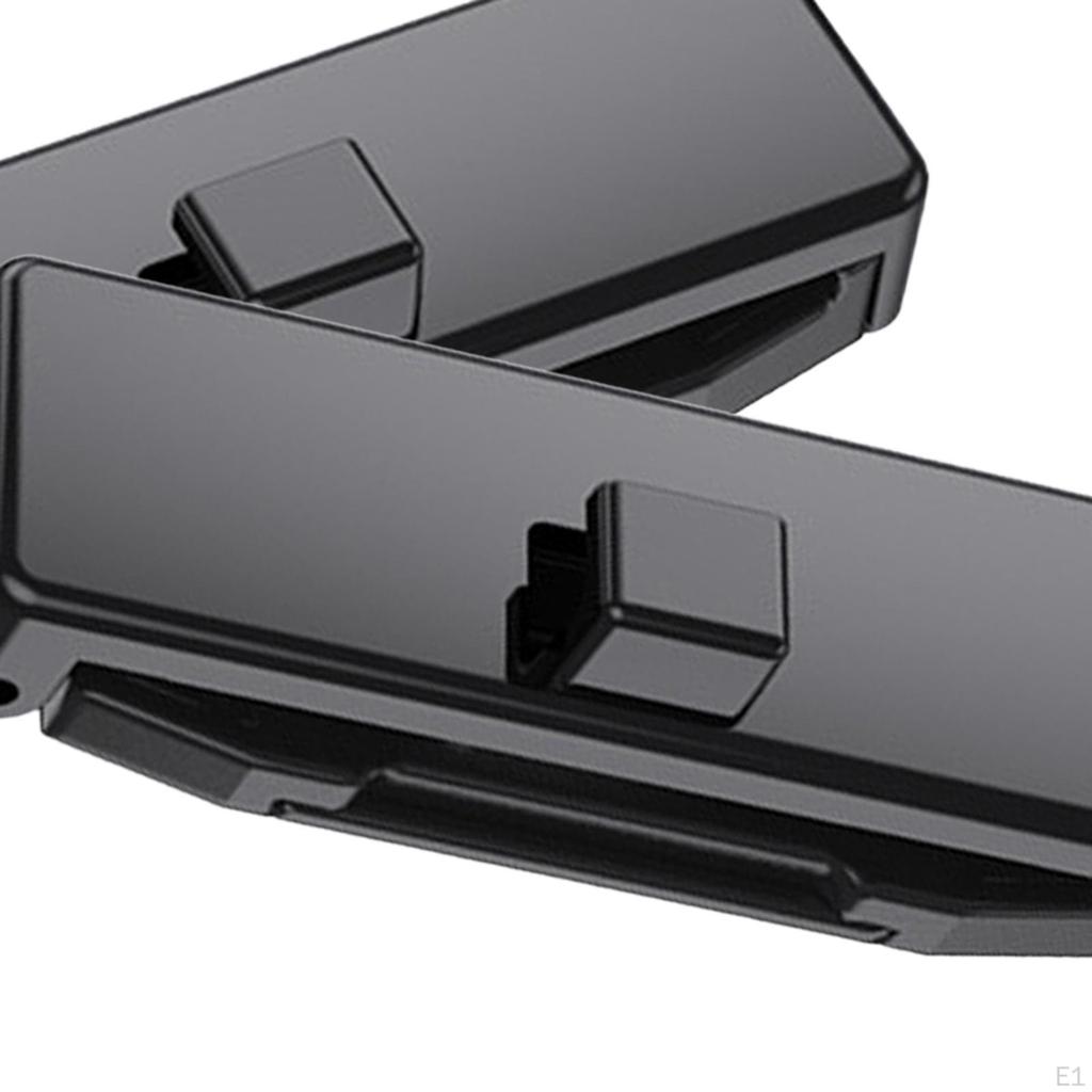 2 Pieces Seat Belt Adjuster Improve Driving Comfort Universal Seatbelt Clips Black