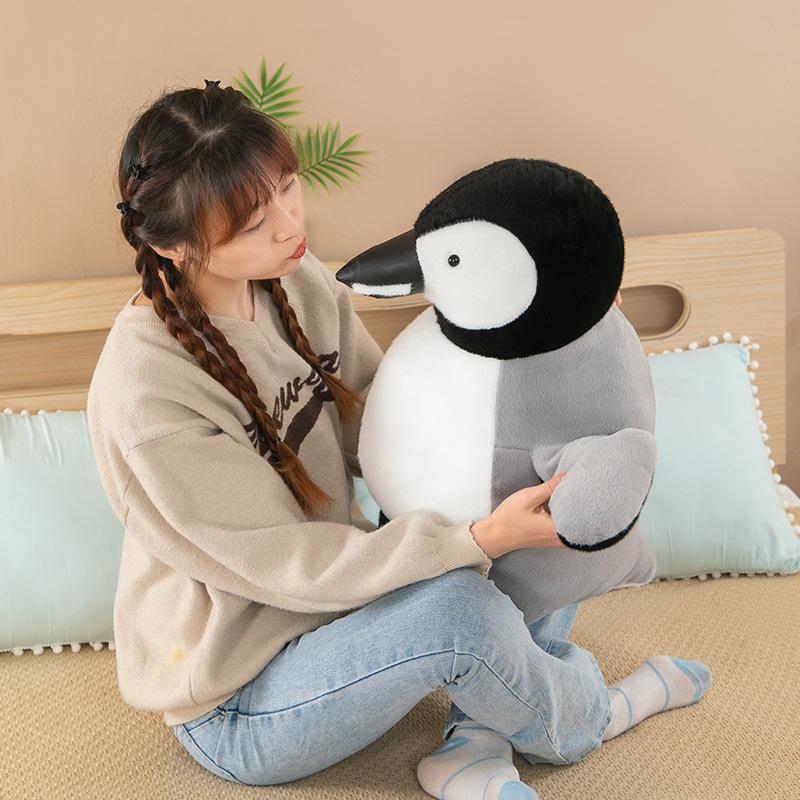 Cute plush doll penguin doll toy gift cute soothing cross-border animal doll grab machine doll