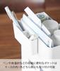 Yamazaki Blood Pressure Monitor and Medication Storage Tower Series 10989 Case, White,