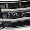 EPYFH1 Silver V6 Emblems Stickers Front Grille Sticker For VW Volkswagen Touareg Teramont Phideon Arteon Tiguan V6 VW Grille Sticker