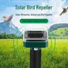Solar Ultrasonic Bird Repeller for Home, Balcony, and Orchard - Effective Bird and Pigeon Deterrent