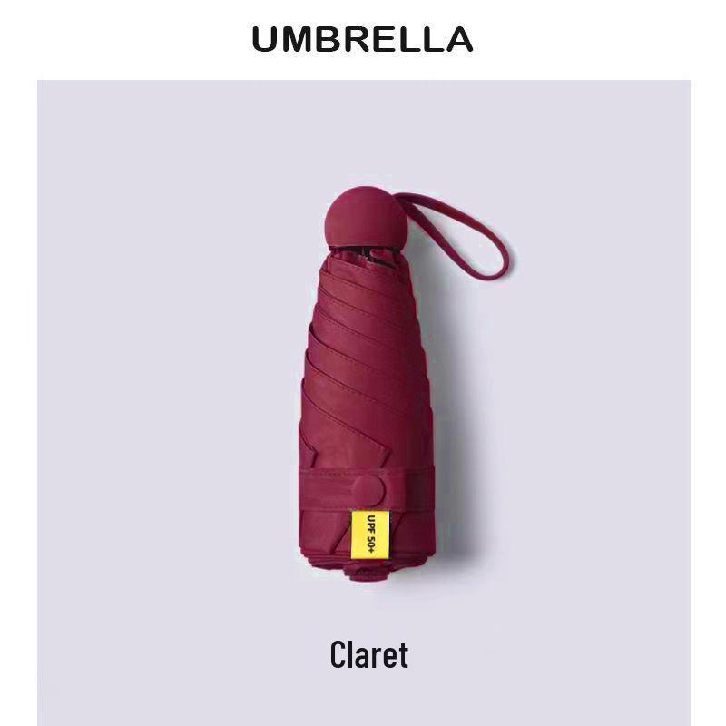 50% Off Women's Portable Sun Umbrella - Anti-UV, Manual Folding, Rain or Shine Parasol