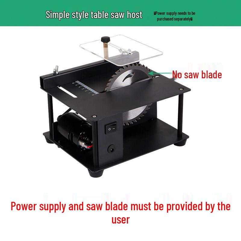 Compact Multi-Functional Table Saw for DIY Woodworking & Jade Cutting