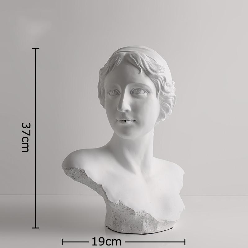 Europäische Venus Figuren Kunstwerk Statue Schreibtisch Dekoration Ornamente Venus Mädchen Charakter Harz Skulptur Raum Ästhetik Dekor