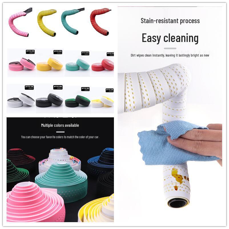 Tmummy Anti-slip Breathable Road Bike Handlebar Wrap - Wear-resistant and Dirty-proof