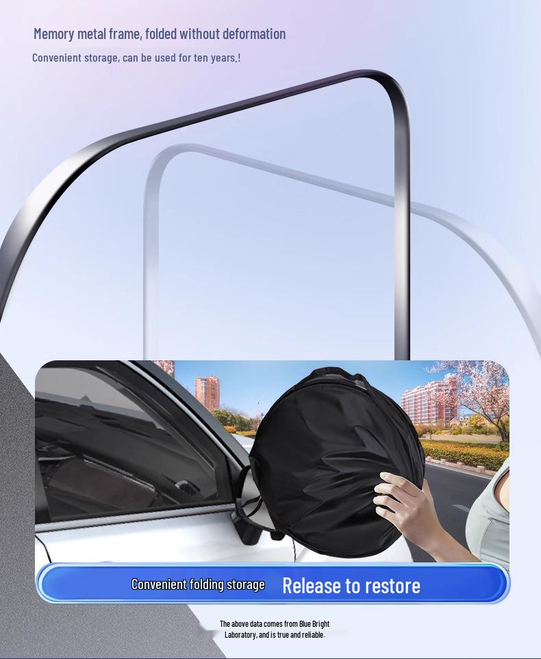 Haval Car Window Sunshade: Heat Insulation Umbrella for H6, Mythical Beast, Big Dog, H2H9, and F7 Front Windshields.