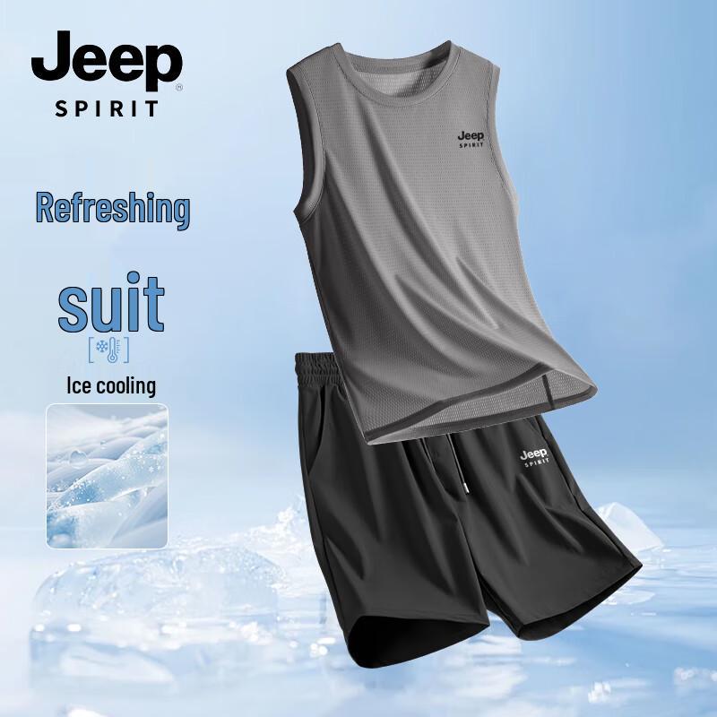 

JEEP SPIRIT Men s Quick-Dry Sportswear Set 4XL