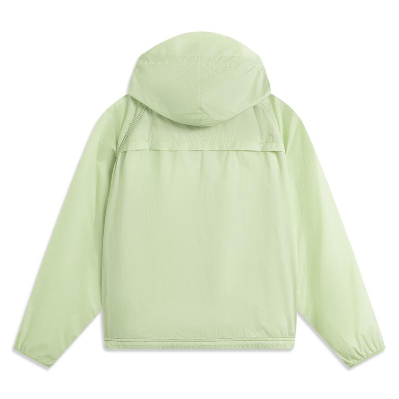 LI-NING AFDV378-6 Women's CF Shuo UPF50+ Sun Protection Hooded Windbreaker