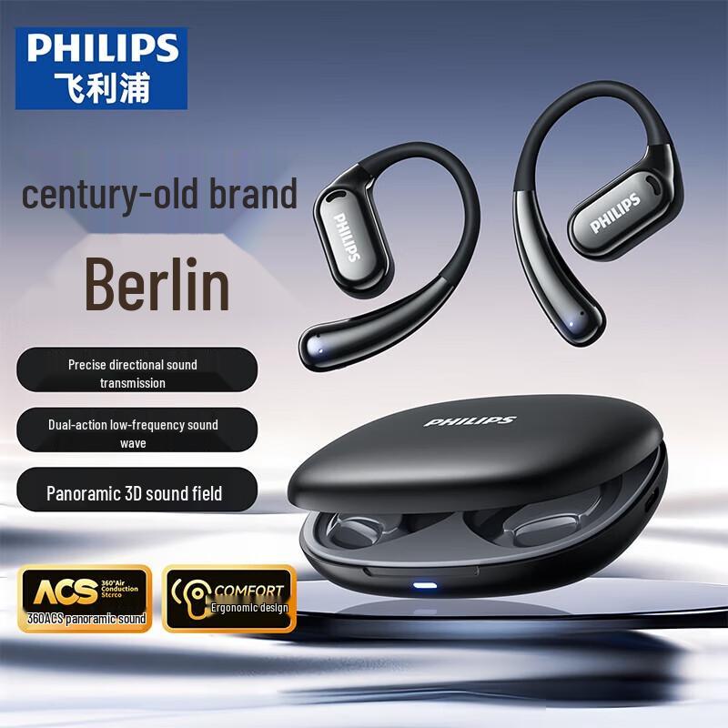 

Philips TAT3739 Open-Ear Clip-On Sports Bluetooth Earphones
