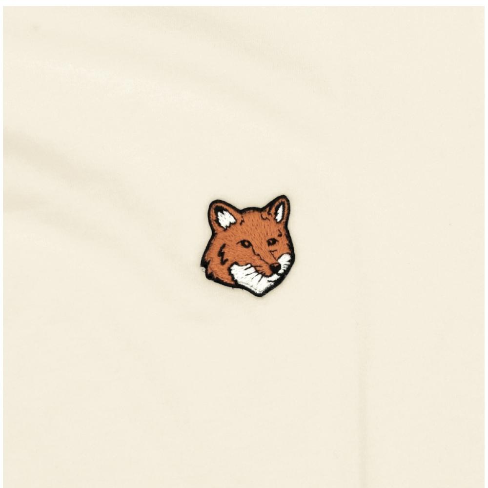 Maison Kitune Men Fox Head Patch Short Sleeve Tee 0063 Pm00107kj7026