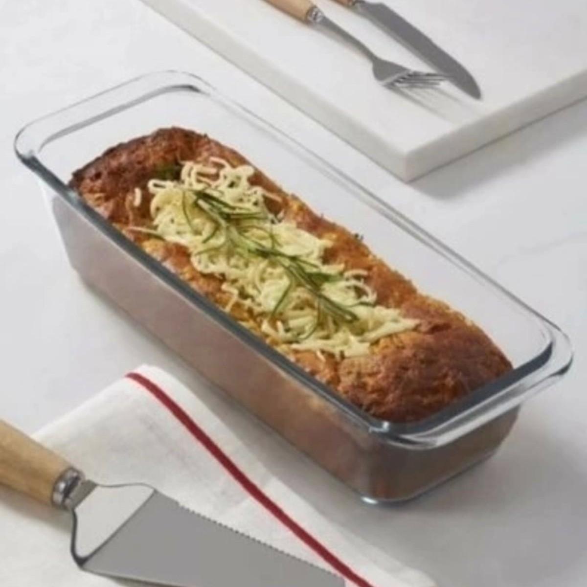 

Pyrex Baton Cake Mold Home Kitchen 25 Cm 1120 Cc Standart білий