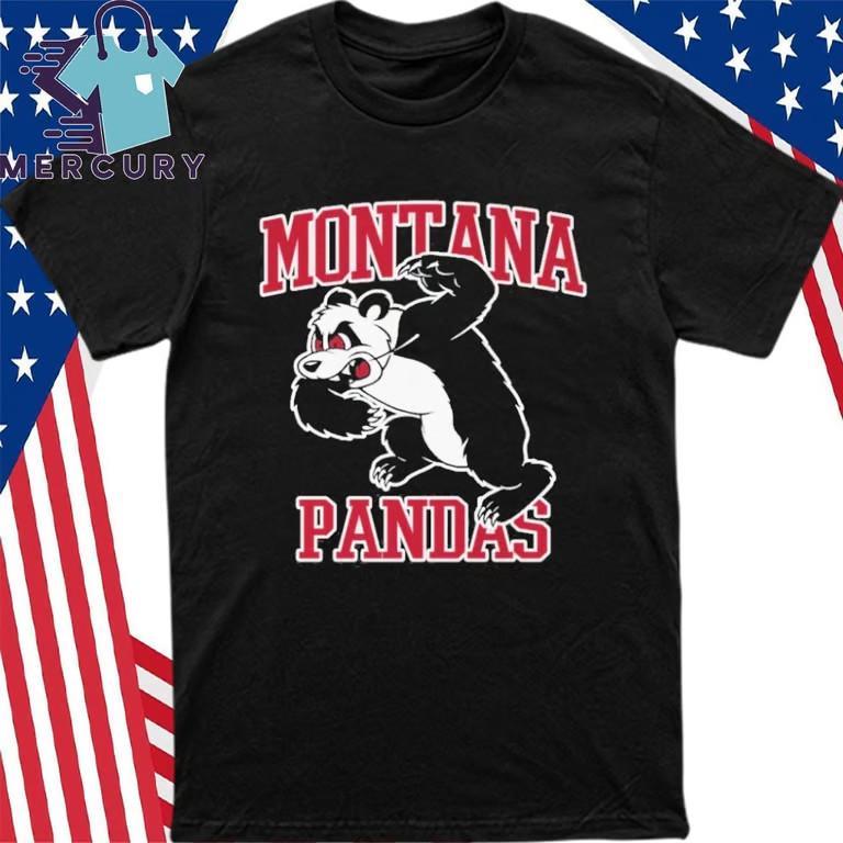 Montana Pandas Рубашка Унисекс Футболка S