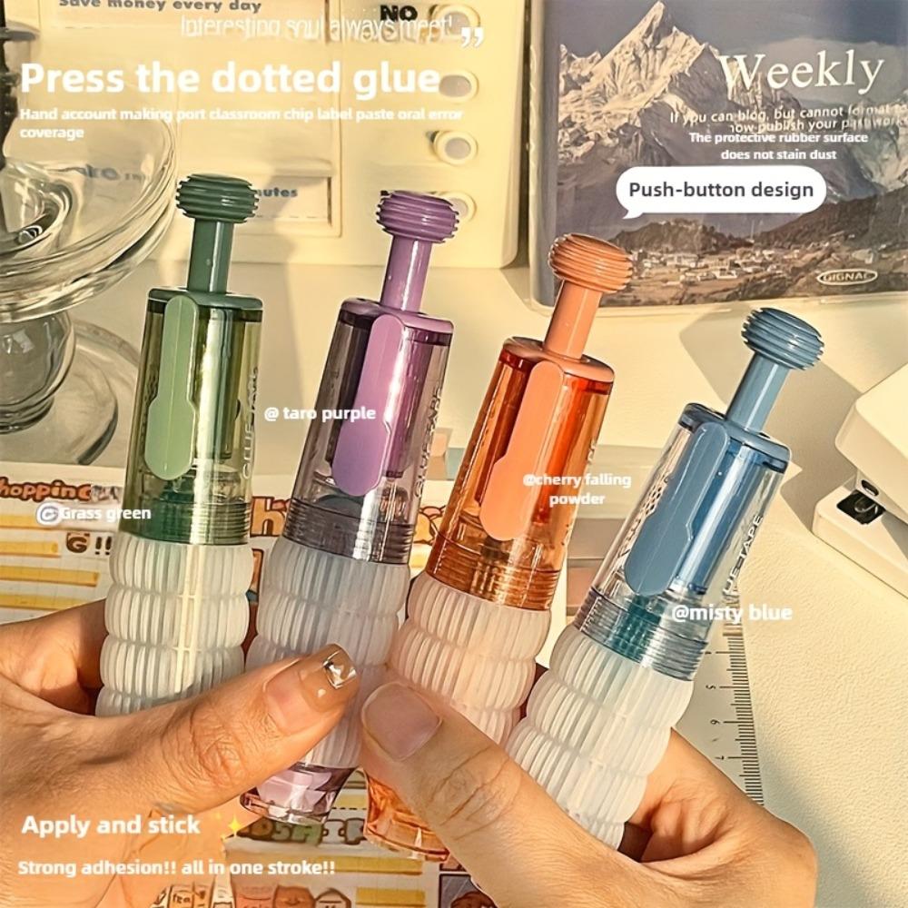 1PC Retractable double-sided tape set, made of PE material, not waterproof, for scrapbooks.