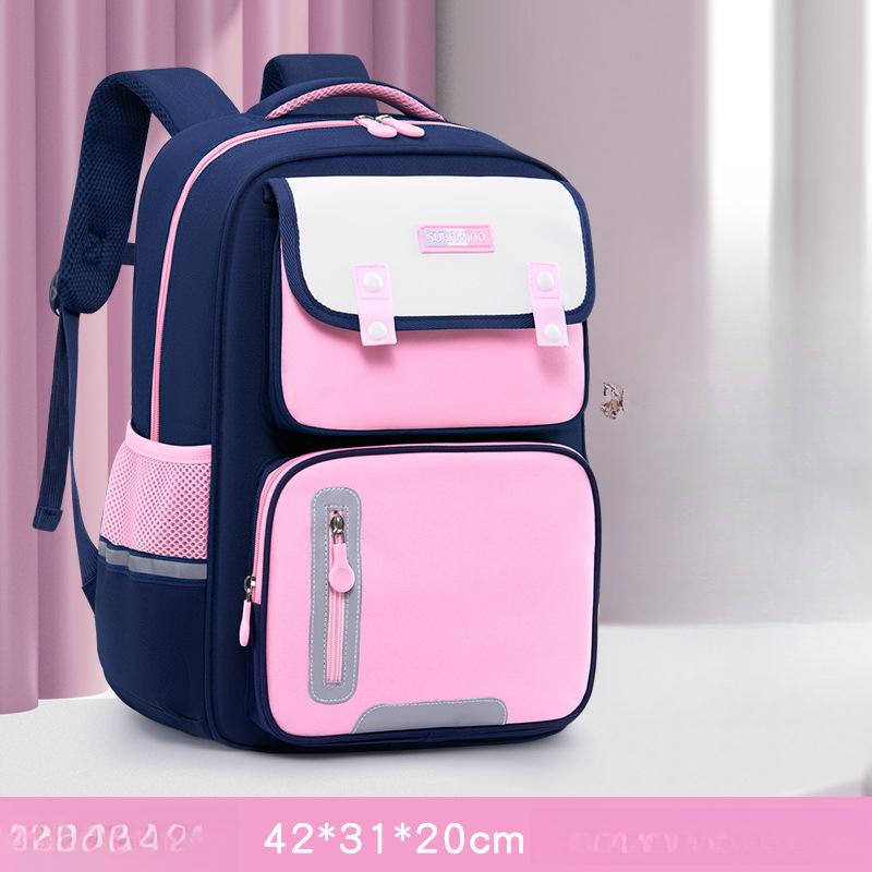 Fashionable and Fun Schoolbag for Primary School Students, Large-capacity Children's Schoolbag, Load-reducing and Spine-protecting Backpack