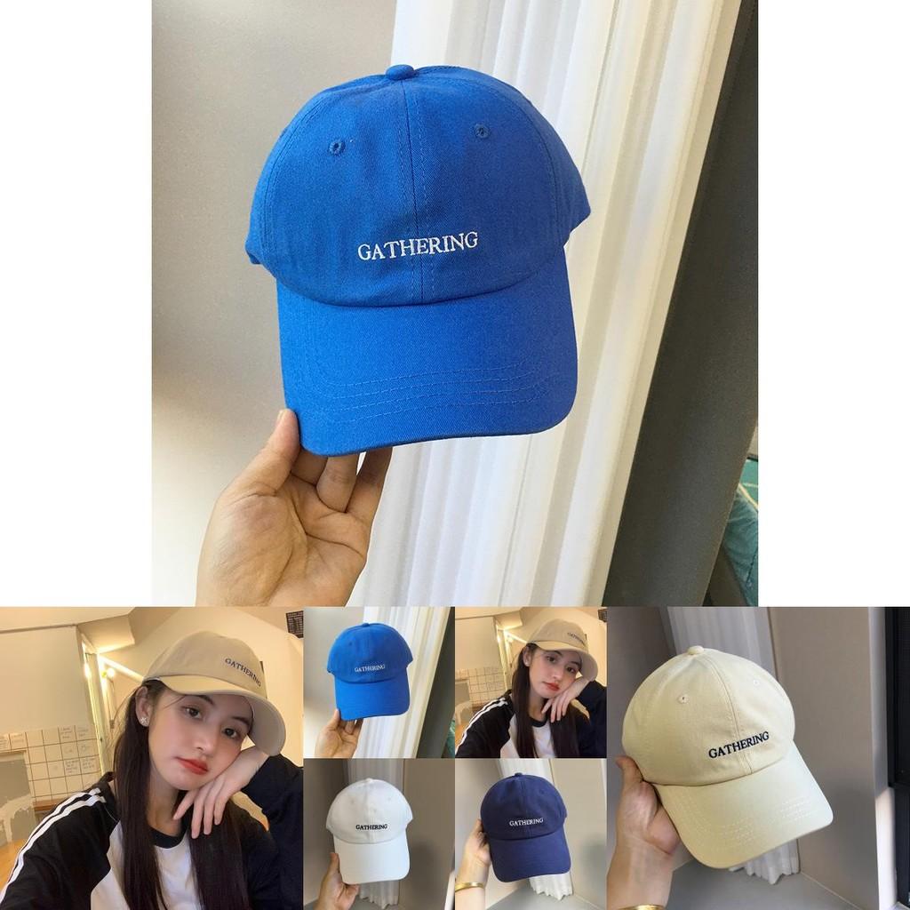 Trendy Women's And Men's Soft Top Baseball Cap With Letter Design For Sun Protection