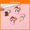 Creative Enamel Pin Featuring Whimsical Mushroom Design Stylish Brooch For Fashion Lovers