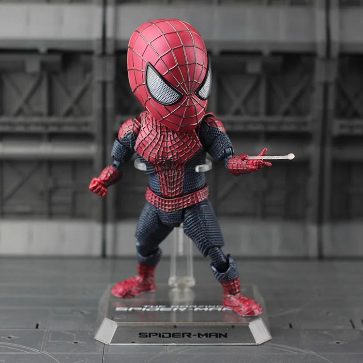 18cm In Stock Egg Attack Action The Spiderman Homecoming Anime Action Figure Collectible Desktop Decoration Model Toy Gift