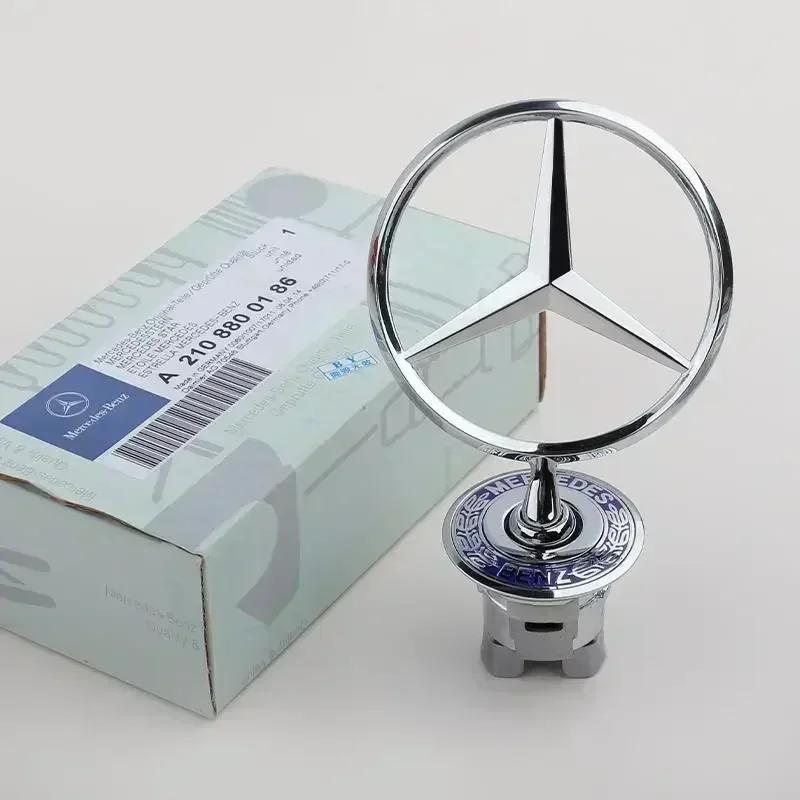 For Benz W206Zinc Alloy Car Front Hood Emblem Badge Accessories For Mercedes Benz AMG W213 W223 W240 W212 W222 W221 W211 W220 W210 W207 W140