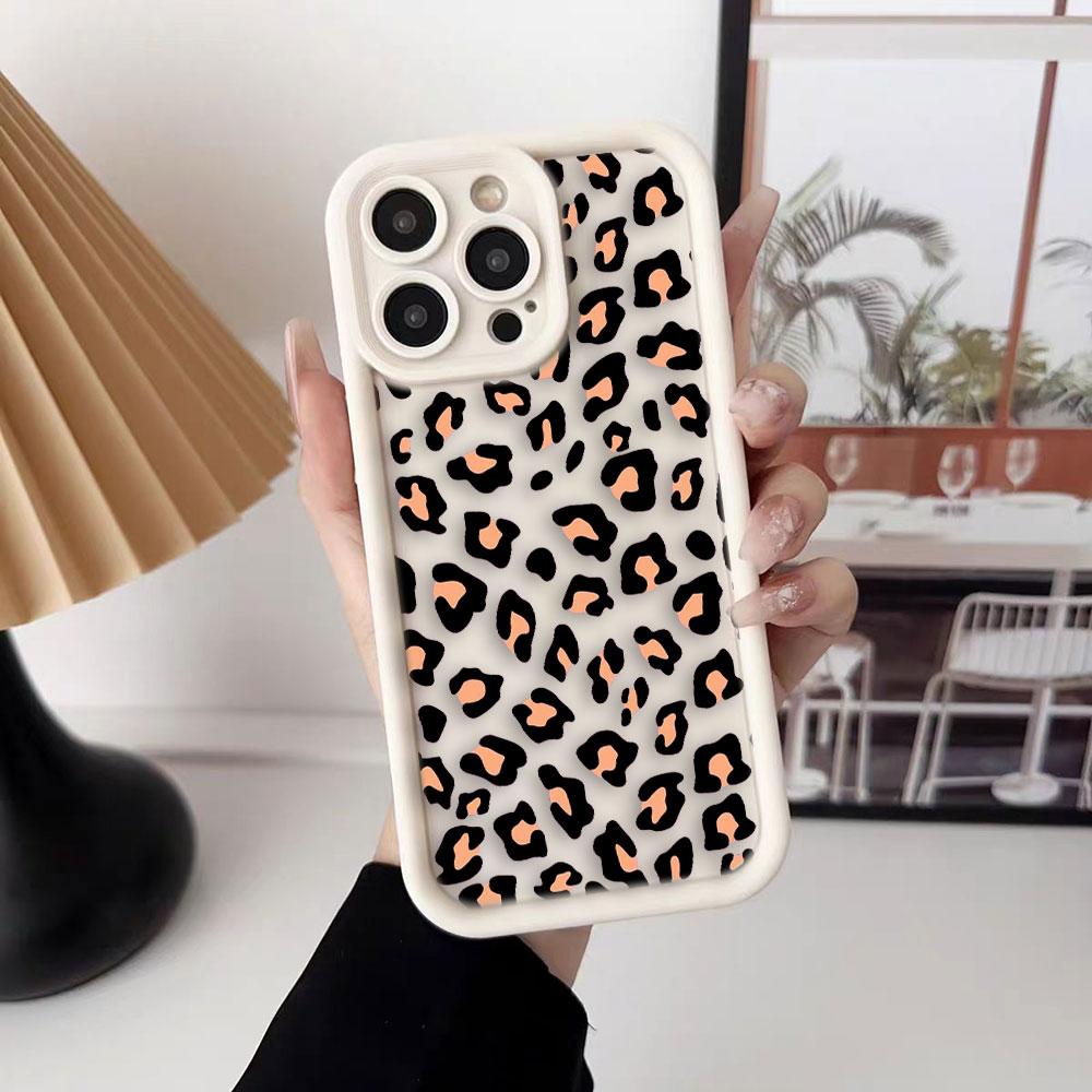 Leopard Print Pattern Phone Case For Samsung A13 A15 A16 A17 A22 A23 A25 A32 A33 A35 A51 A52 A53 A54 A55 A71 A72 Cover Case Capa