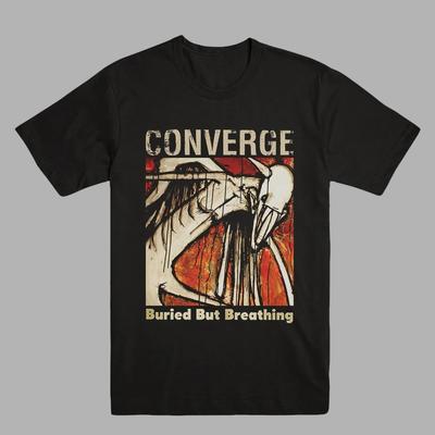 NUEVO Converge Band Regalo Para Fans Camiseta Negra Algodón Pesado S-5XL UR685 Camiseta Unisex