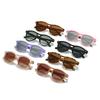 Double Beam Sunglasses, Simple Rivet Oval Glasses, Street Sunglasses