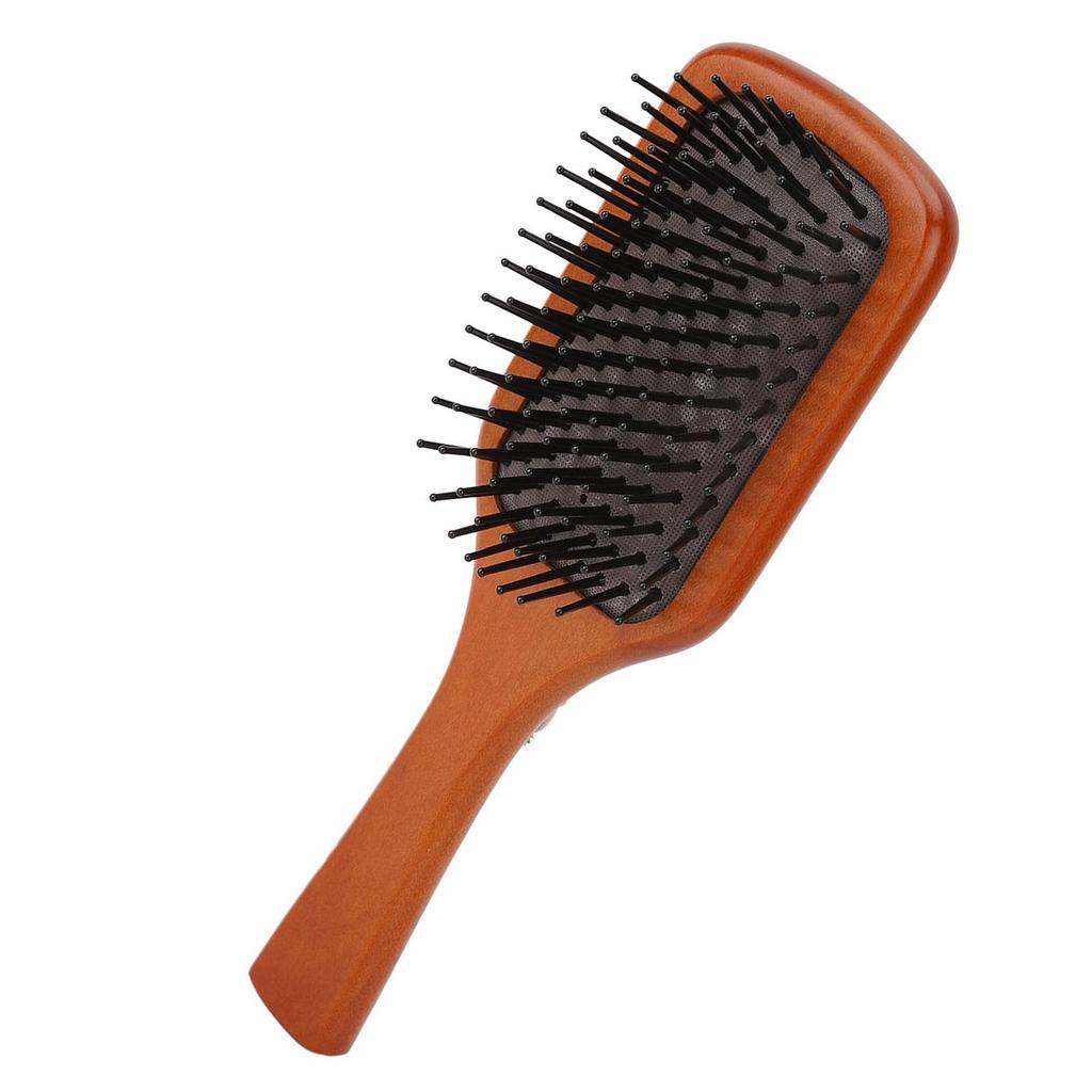 Paddle Hair Brush Ergonomic Massage Scalp Reduce Pulling Prevent Slipping Paddle Detangling Brush with Handle for Women
