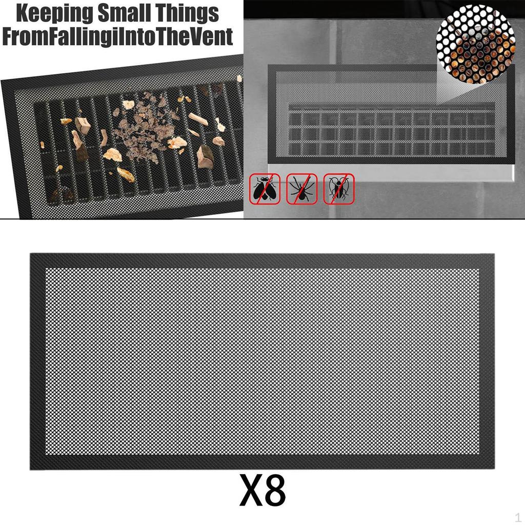 Floor Air Outlet Cover Ventilation Grille Made of Sturdy PVC Material And Mesh for Living