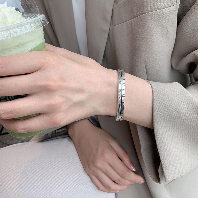 Exquisite Retro Heart Tassel Bracelet: Sterling Silver, High-End Luxury Jewelry for Women