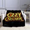 Ozzy Osbourne Retro Personality Blanket Warm Beautiful Blanket Flannel Soft and Comfortable Home Travel Blanket Birthday Gift