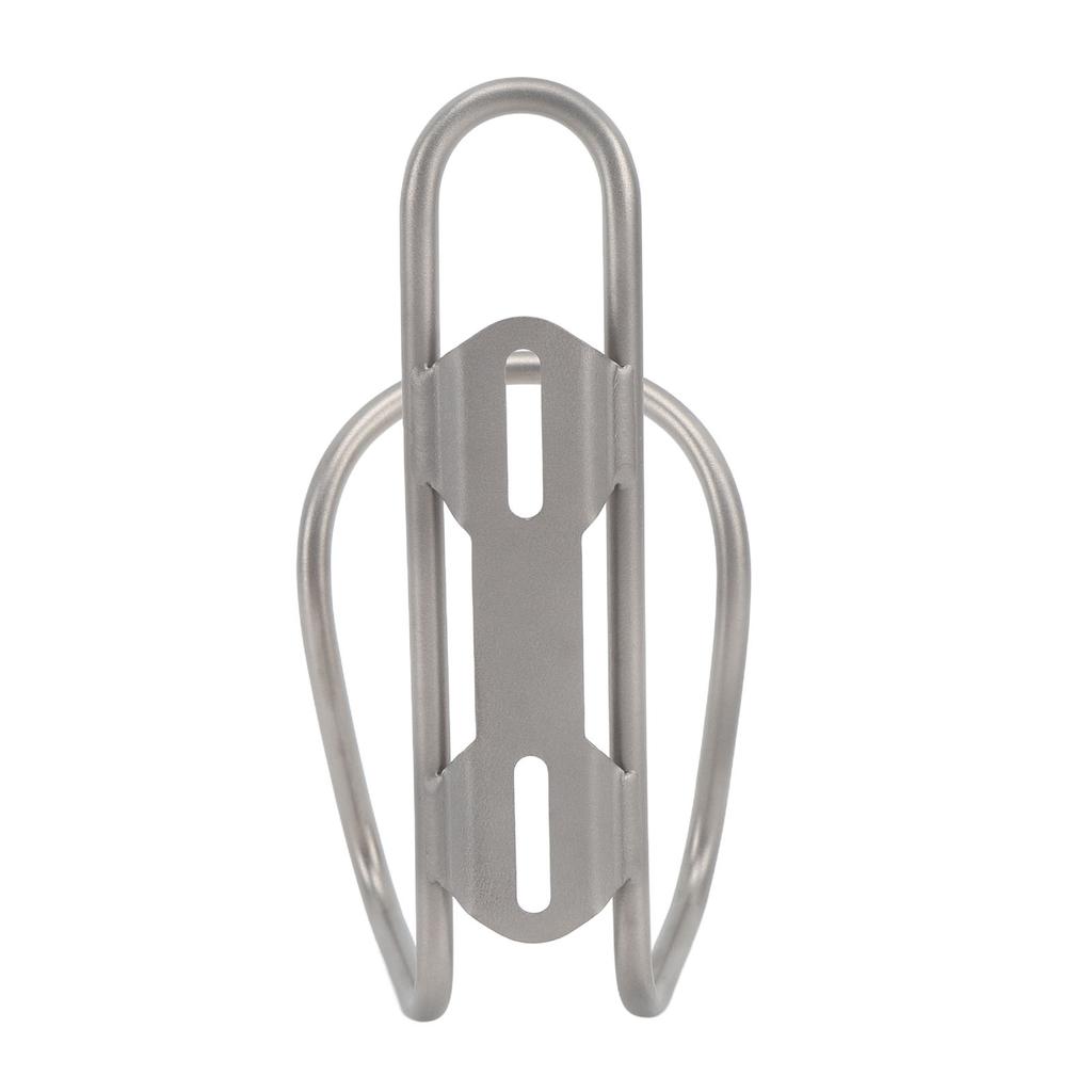 Bike Water Bottle Cage Titanium Alloy S Shape Simple Installation Stable Anti Scratch Bike