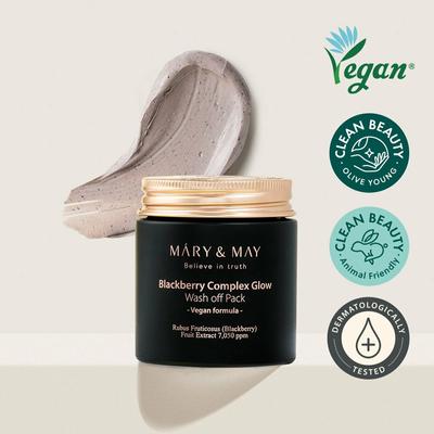 Vegan Blackberry Complex Glow Wash Off Pack 125g