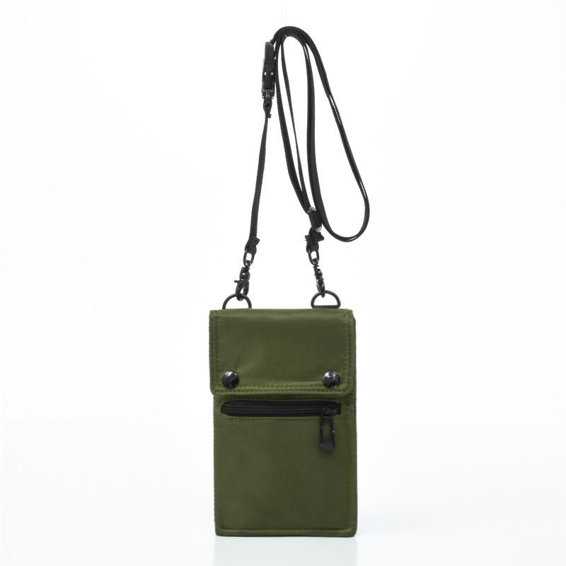 Herren Reise Hängende Hals Pass Tasche Damen Wasserdicht Nylon Kredit ID Karten Paket Tragbar Multifunktion Geld Ticket Geldbörse