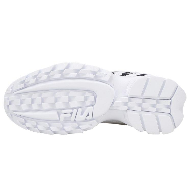 Fila Disruptor 2 Low Top Shoes White/Black/Red 1FM00863_121