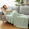 Bamboo Fiber Air-Conditioning Comforters Thin Summer Quilt Simple Summer Cooling Blanket  Bedroom