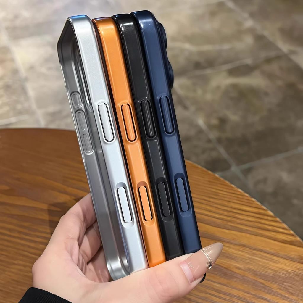 Applicable To Second Change iphone18Pro Mobile Phone Case Electroplating Magnetic Suction Apple 16pro Ultra-thin Pc Hard Case Protective Case