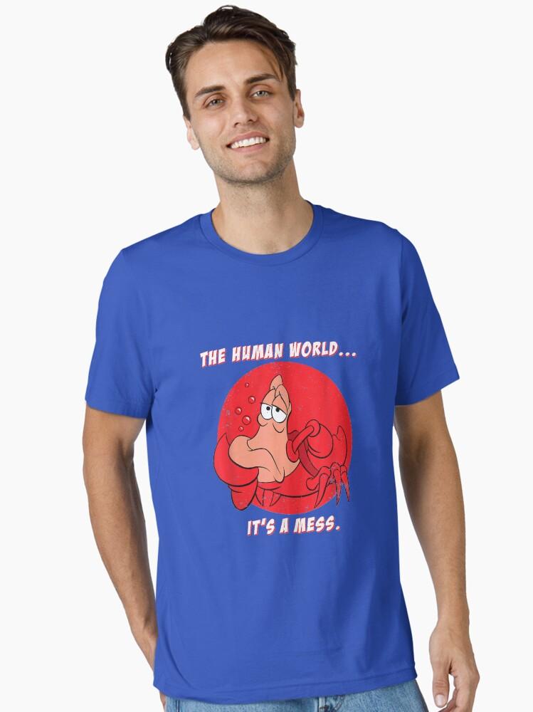 The Little Mermaid The Little Mermaid Sebastian The Human World Essential T-Shirt