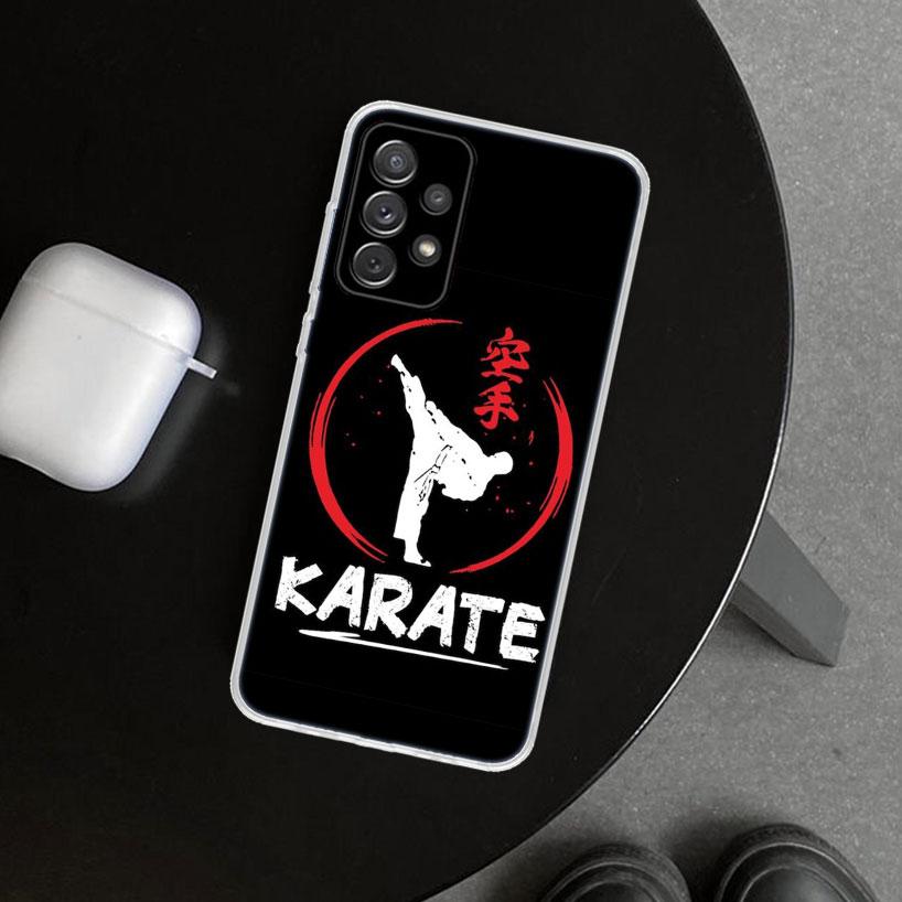 Oyama Kyokushin Karate Phone Case Cover for Samsung Galaxy A12 A22 A32 A52 A72 A02S A51 A50S A31 A20S A10S Note 20 Ultra 10 Plus