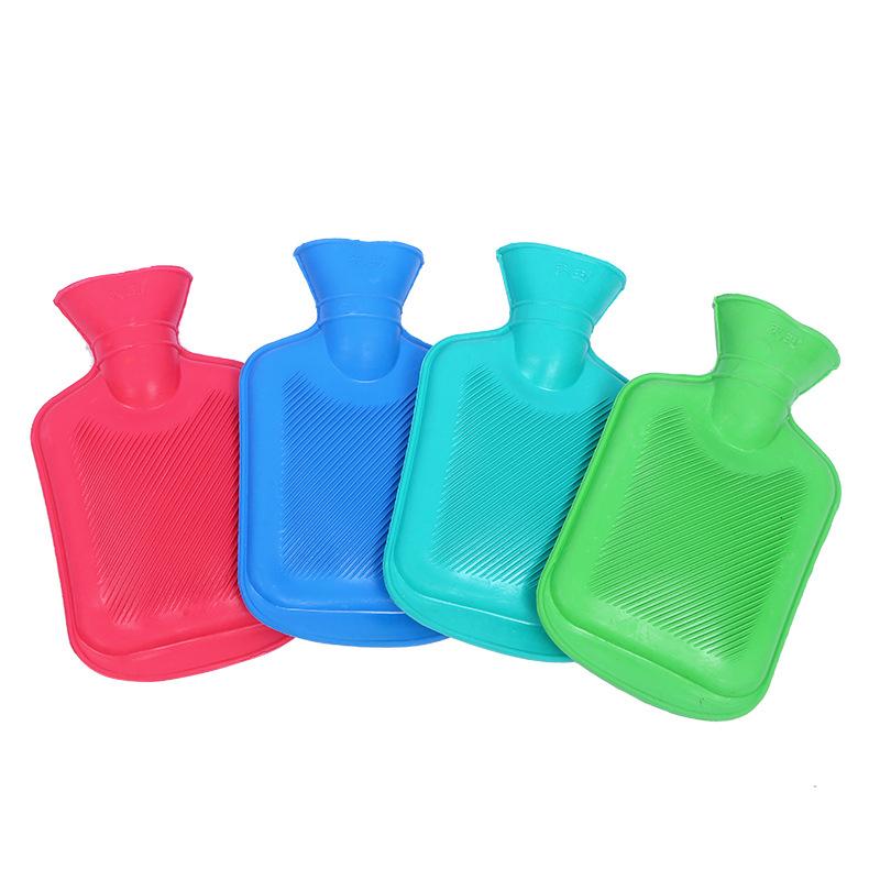 1500/1000ml Thick Hot Water Bottles Portable Rubber Winter Warm Hot Water Bag Hand Warmer Water Filled Silicone Hot Water Bag