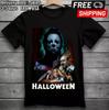 Halloween Horror Movie T-Shirt Black S-5XL Michael Myers