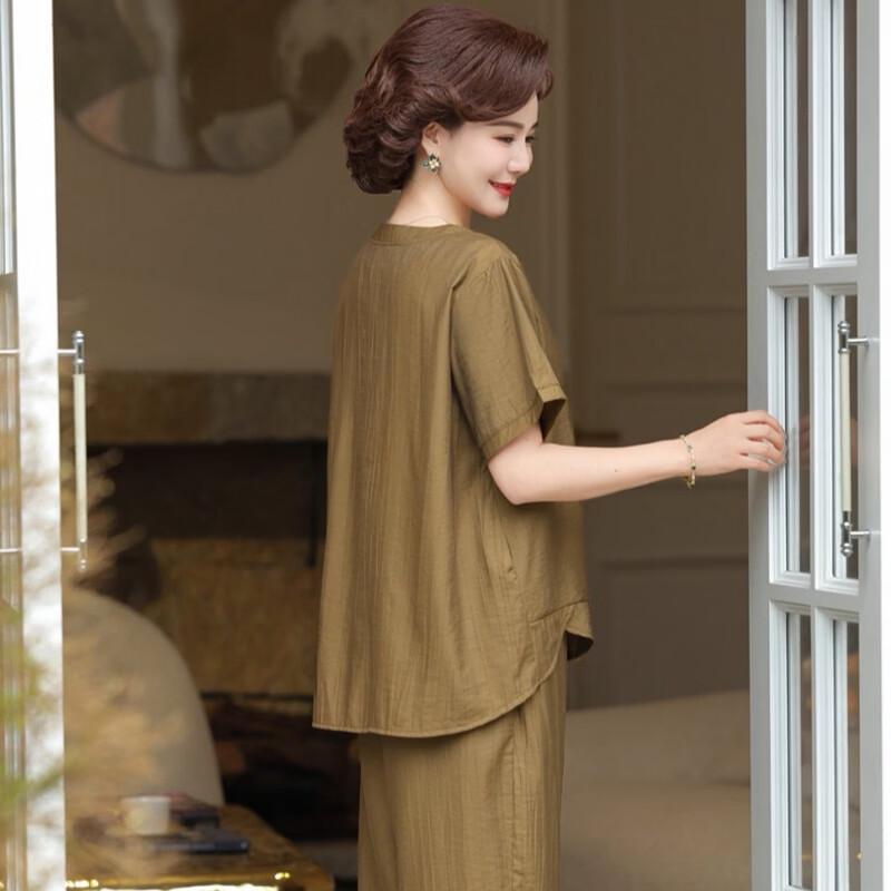 Women's Plus Size Summer Loose-Fit Two-Piece Set