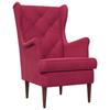Armchair Burgundy Velvet