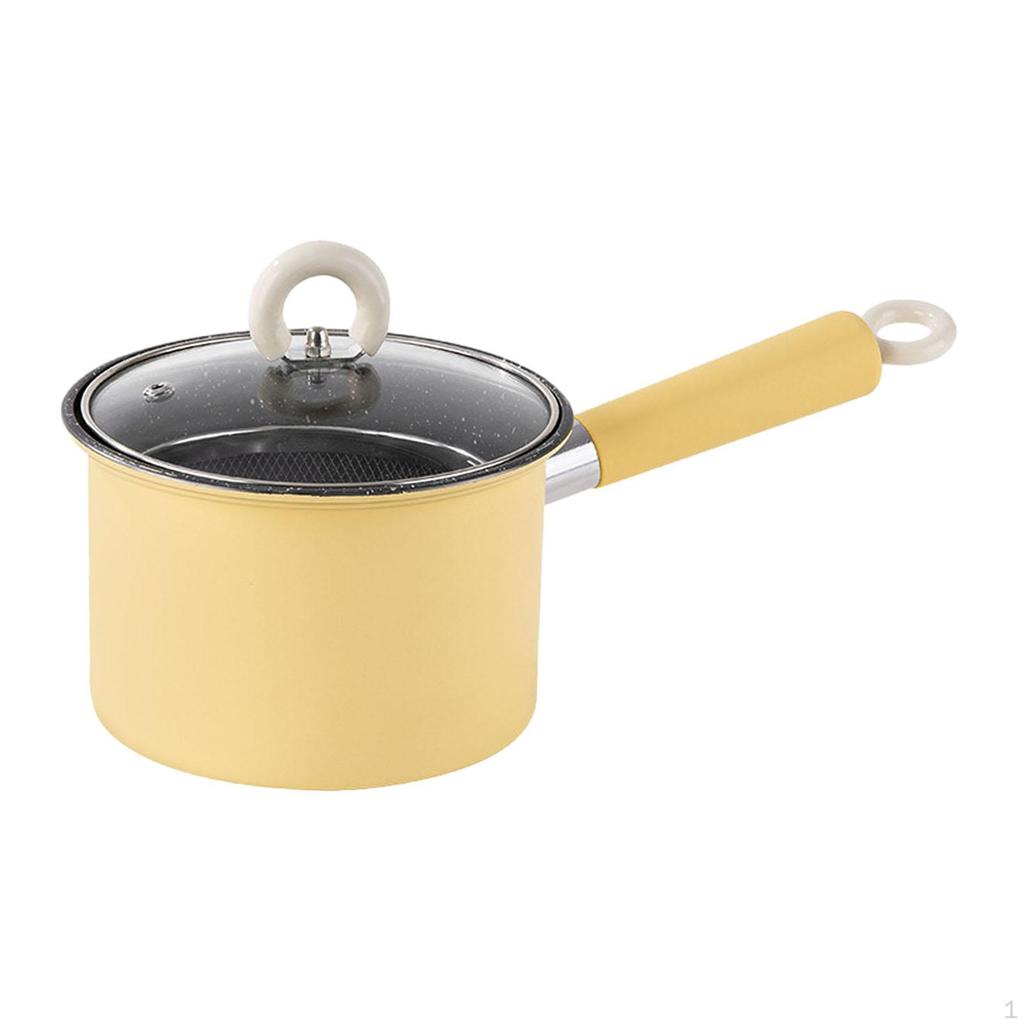 Deep Frying Pot Saucepan with Strainer Basket for Home Kitchen Tempura Chips