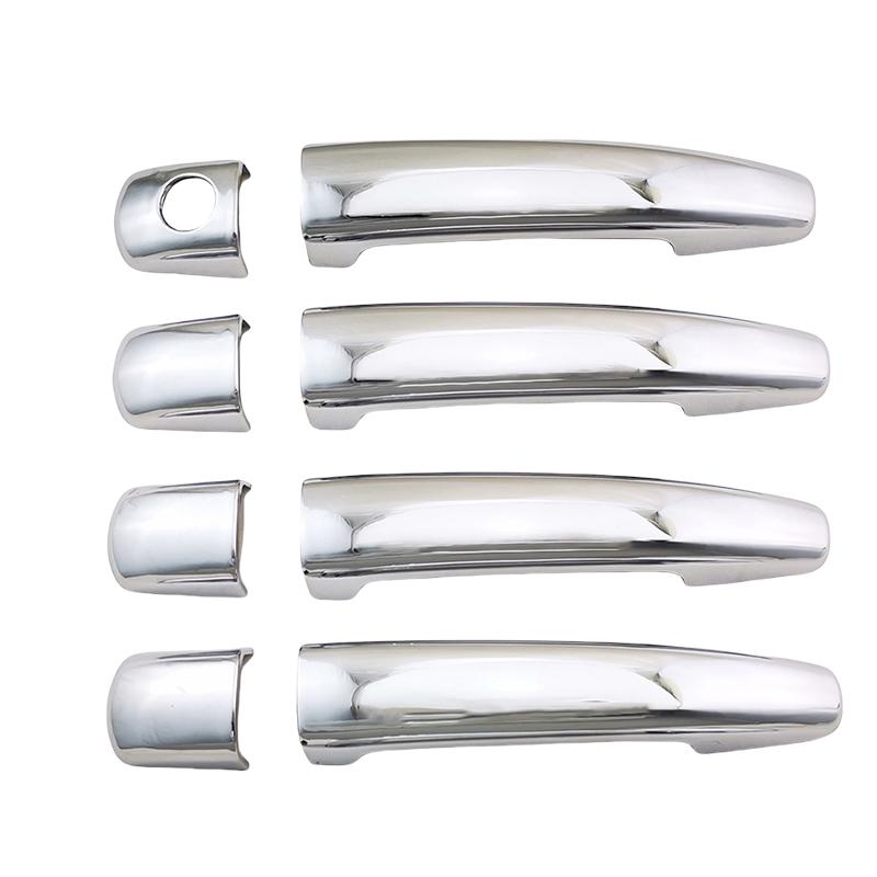 New Chrome Door Handle Cover Trim For Peugeot 207 208 308 2006 2007 2008 2009 2010 2011 2012 2013 2014 Cars Accessories