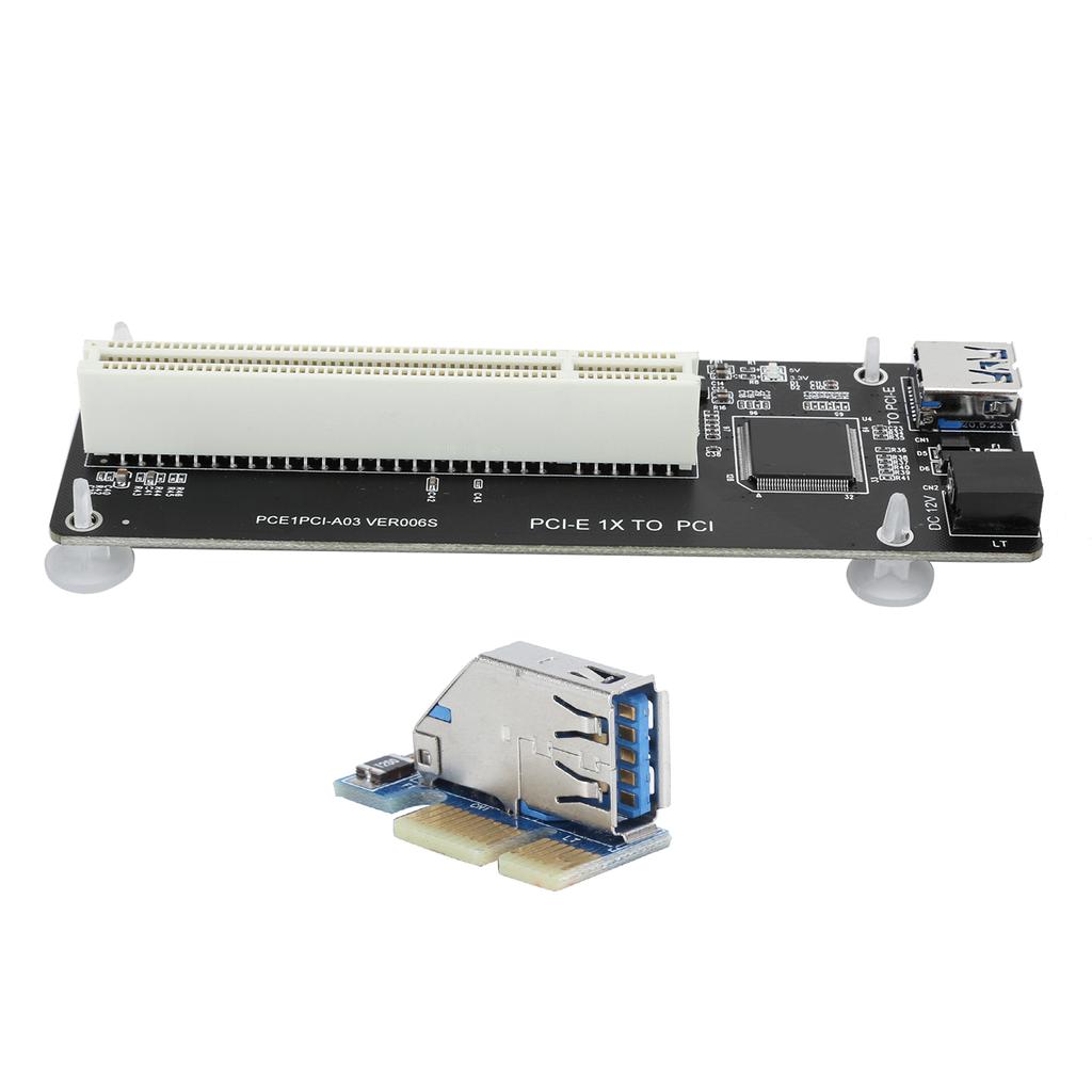 Rozšiřující karta PCIE na duální PCI s pryskyřičným riserem a 0,6m propojovacím kabelem