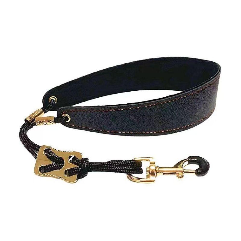 PU Leather Sax Shoulder Harness Comfortable Clarinet Neck Band Music Instrument Accessories