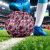 Burnley FootballPrinted Size 5 Soccer Ball, Anti Slip Adult Match Football Souvenir for Football Fans