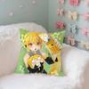 Cute AAkita Neru Kawaii Case Plush Fabric Soft Pillowcase Double Sided Print Cushion Cover Household Gifts